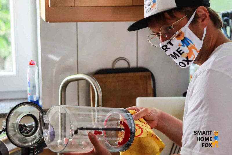 Bild des Smart Home Fox Mundschutzes